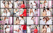 © DC Studio - Collaje of medical and pharmaceutical situations inside pharmacy