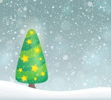 Stylized Christmas Tree Topic Image 6