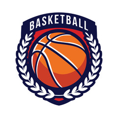 Wall Mural - Basketball Logo Emblem