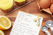 Recipe For Lemon Cupcakes With Ingredients
