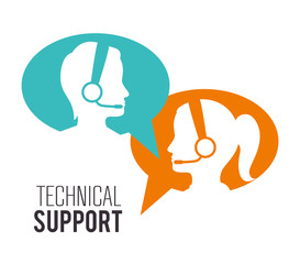 Poster - Customer service and technical support 