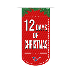 12 Days of Christmas banner design