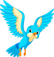 Wall Mural - cute bird cartoon