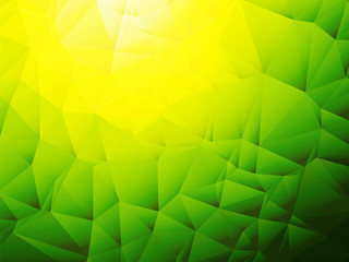 Wall Mural - yellow green background with shadow
