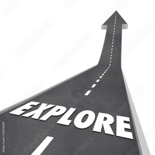 Fotografia, Obraz Explore Word Road Travel Fun Adventure