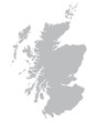 grey map of Scotland