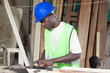 © vystekimages - The carpenter in his workshop.