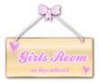 © Al - Girls Room Sign