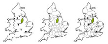 Nottinghamshire Located On Map Of England