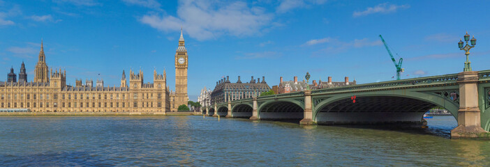 Sticker - Westminster Bridge and Houses of Parliament in London