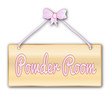 © Al - Powder Room Sign