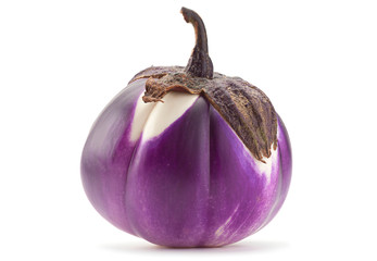 Canvas Print - Round eggplant