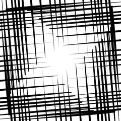 Poster - Abstract artistic monochrome background, pattern. Editable vecto