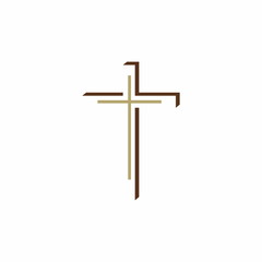 Church logo. Christian Cross