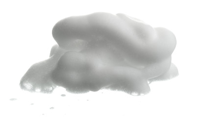 Wall Mural - Shave foam (cream)  isolated on white