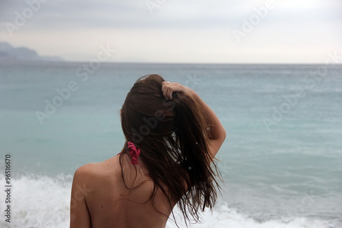 Fényképezés  Girl on the beach