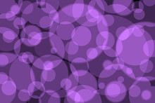 Abstract Background With Colorful Purple Circles