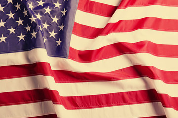 Wall Mural - American flag background