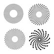 © siaminka - Set of vector spirals. Design element