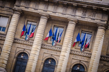 Palais De Justice In Paris France