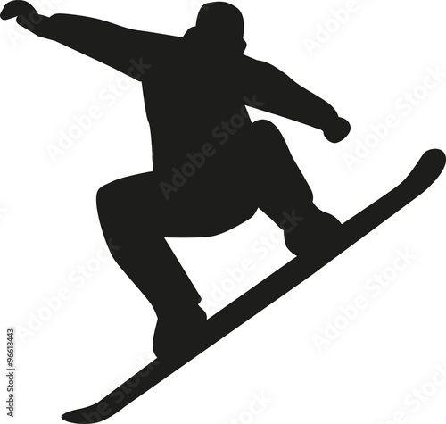 Dekoracja na wymiar  skok-na-snowboardzie