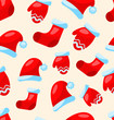 © -=MadDog=- - Seamless Christmas pattern part Santa costume