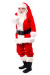 © stockyimages - Santa indicating finger at camera in full length
