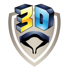 Poster - 3d Display Technology Symbol
