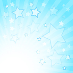 Fototapete - Abstract background with stars