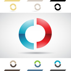 Logo Shapes and Icons of Letter O