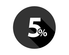 5 Percent Discount Sale Black Friday