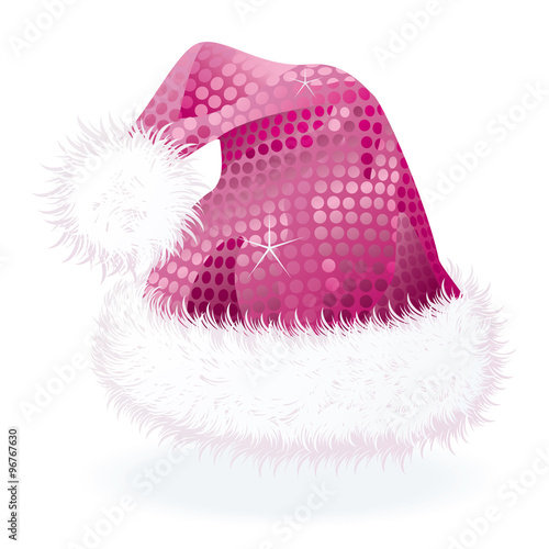 where can i buy a pink santa hat