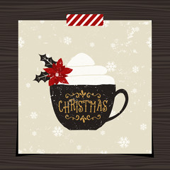 Poster - Christmas Greeting Card Template