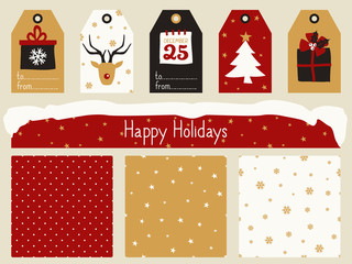 Sticker - Christmas Design Elements Collection