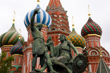 Monument to Minin and Pozharsky - Moscow