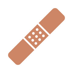 bandage flat icon for app and website