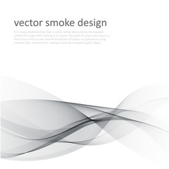 Poster - Abstract vector monochrome background