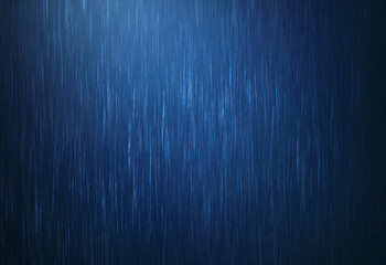 rain water drop falling in rainy season with dark blue color as