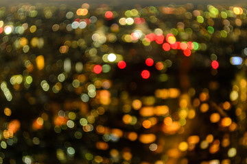 Wall Mural - blurred lights background
