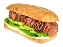 Peppered Salami Sandwich