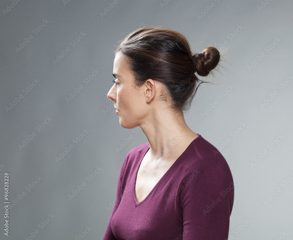 lady looking back 