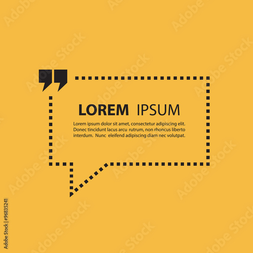 quote text bubble template quote bubble quote form vector