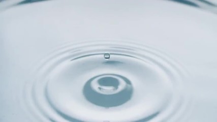 Wall Mural - water drops shot with 180fps slow motion