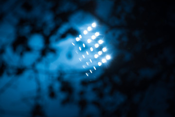 Sticker - stadium lights