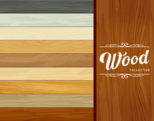 Vector Tile Wood Floor Striped Design Background Illustration