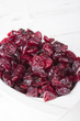 Dried cranberries
