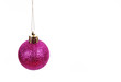 pink ball christmas ornament