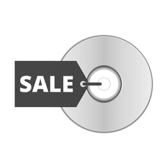 Poster - Blue-ray, DVD or CD disc with label sale