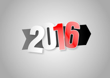 2016 theme with arrow pointing upword