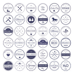 Hipster icons set